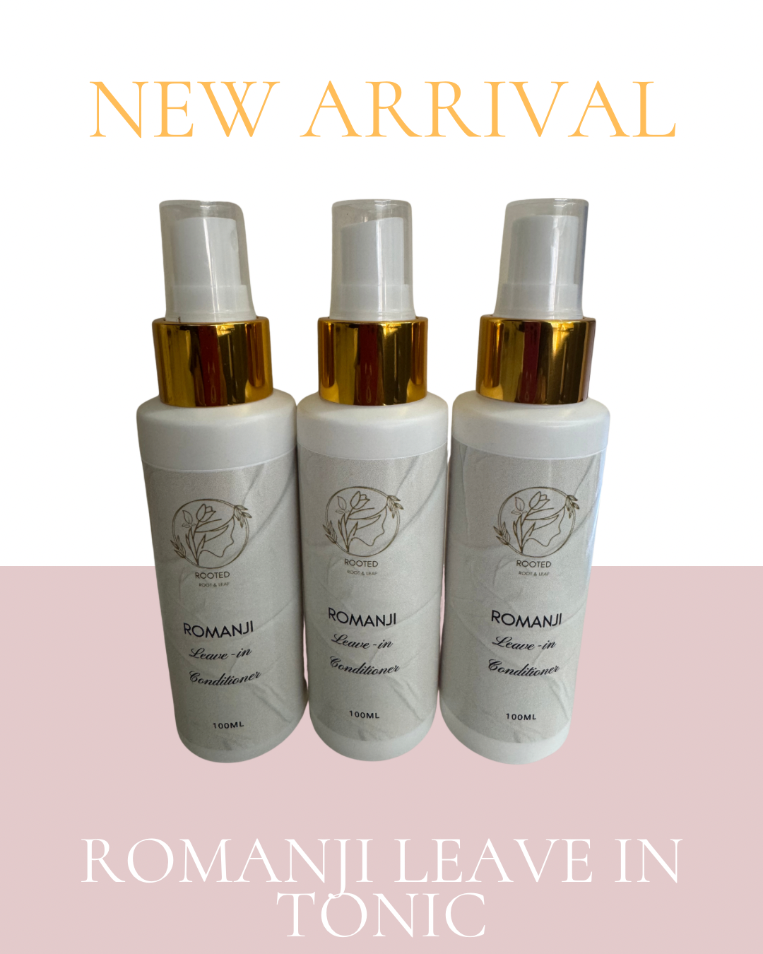 Root&leaf Romanji- Leave- In Conditioner 100ml