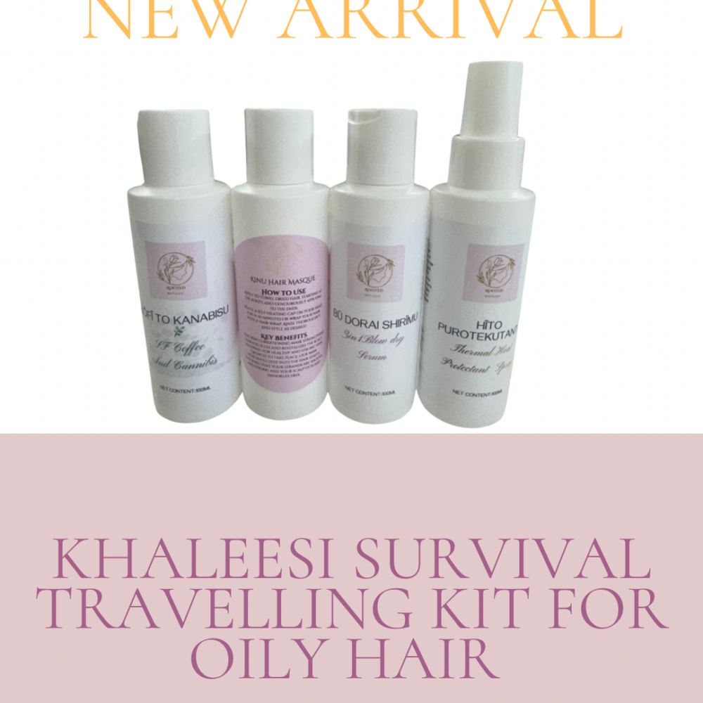 Khaleesi Survival Travel Kit( Oily hair )